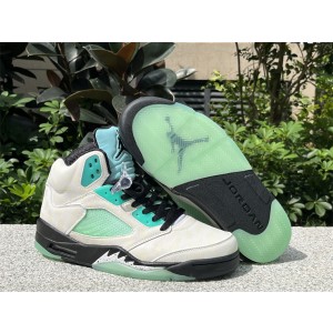 Nike Air Jordan 5 Island Green Shoes