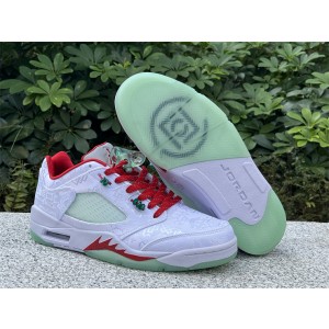 Nike Air Jordan 5 Low White Shoes