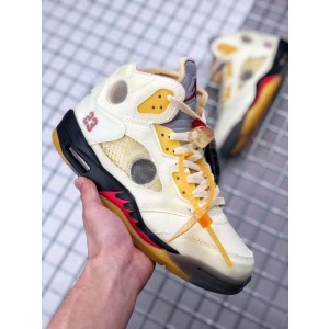 Nike Air Jordan 5 Off White Shoes
