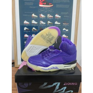 Nike Air Jordan 5 Purple Shoes 1