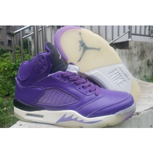 Nike Air Jordan 5 Purple Shoes