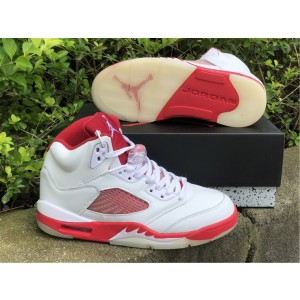 Nike Air Jordan 5 Retro GS Pink Foam Shoes