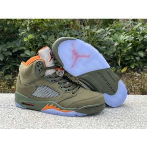Nike Air Jordan 5 Retro Olive Shoes