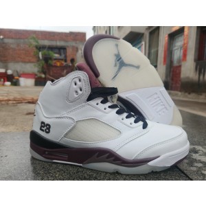 Nike Air Jordan 5 White Shoes