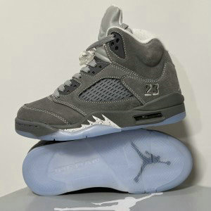 Nike Air Jordan 5 Wolf Grey Shoes