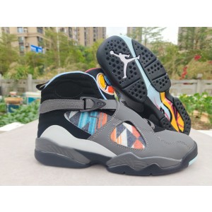 Nike Air Jordan 8 Grey shoes