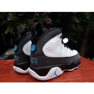 Nike Air Jordan 9 White Black Shoes 2