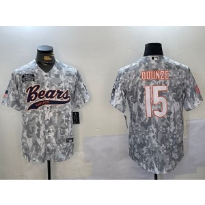 Nike Bears 15 Rome Odunze Camo Vapor Baseball Limited Men Jersey Nike Bears 15 Rome Odunze Camo Vapor Baseball Limited Men Jersey