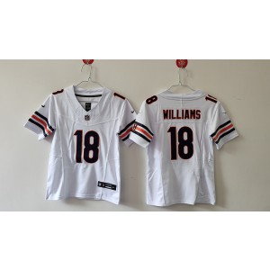 Nike Bears 18 Caleb Williams White F.U.S.E. Vapor Limited Women Jersey Nike Bears 18 Caleb Williams White F.U.S.E. Vapor Limited Women Jersey