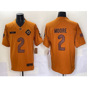 Nike Bears 2 Moore Brown Salute To Service Limited Men Jersey Nike Bears 2 Moore Brown Salute To Service Limited Men Jersey