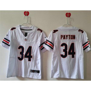 Nike Bears 34 Walter Payton White F.U.S.E. Vapor Limited Women Jersey(Run Small) Nike Bears 34 Walter Payton White F.U.S.E. Vapor Limited Women Jersey(Run Small)