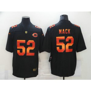 Nike Bears 52 Khalil Mack Black Fashion Limited Men Jersey Nike Bears 52 Khalil Mack Black Fashion Limited Men Jersey