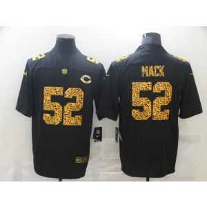 Nike Bears 52 Khalil Mack Black Leopard Vapor Limited Men Jersey Nike Bears 52 Khalil Mack Black Leopard Vapor Limited Men Jersey