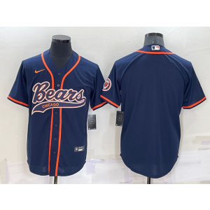 Nike Bears Blank Blue Vapor Baseball Limited Men Jersey Nike Bears Blank Blue Vapor Baseball Limited Men Jersey