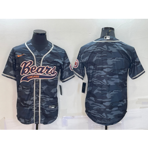Nike Bears Blank Camo Vapor Baseball Limited Men Jersey Nike Bears Blank Camo Vapor Baseball Limited Men Jersey
