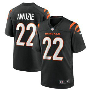 Nike Bengals 22 Chidobe Awuzie Black Vapor Untouchable Limited Men Jersey Nike Bengals 22 Chidobe Awuzie Black Vapor Untouchable Limited Men Jersey