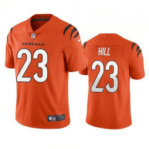 Nike Bengals 23 Daxton Hill Orange 2022 NFL Draft Vapor Untouchable Limited Men Jersey Nike Bengals 23 Daxton Hill Orange 2022 NFL Draft Vapor Untouchable Limited Men Jersey