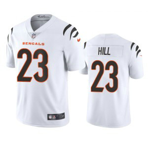 Nike Bengals 23 Daxton Hill White 2022 NFL Draft Vapor Untouchable Limited Men Jersey Nike Bengals 23 Daxton Hill White 2022 NFL Draft Vapor Untouchable Limited Men Jersey
