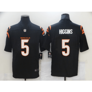 Nike Bengals 5 Tee Higgins Black New Vapor Untouchable Limited Men Jersey Nike Bengals 5 Tee Higgins Black New Vapor Untouchable Limited Men Jersey