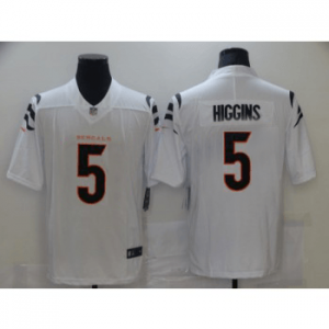 Nike Bengals 5 Tee Higgins White Vapor Untouchable Limited Men Jersey Nike Bengals 5 Tee Higgins White Vapor Untouchable Limited Men Jersey