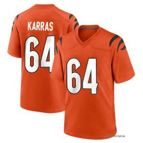 Nike Bengals 64 Ted Karras Orange Vapor Untouchable Limited Men Jersey Nike Bengals 64 Ted Karras Orange Vapor Untouchable Limited Men Jersey