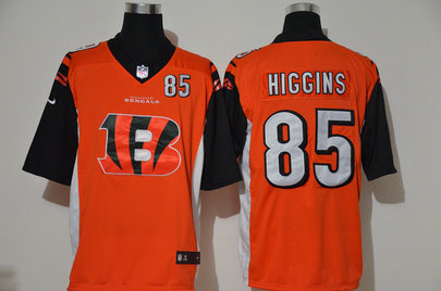 Nike Bengals 85 Tee Higgins Orange Team Big Logo Number Vapor Untouchable Limited Jersey Nike Bengals 85 Tee Higgins Orange Team Big Logo Number Vapor Untouchable Limited Jersey
