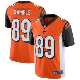 Nike Bengals 89 Drew Sample Orange 2019 NFL Draft Vapor Untouchable Limited Men Jersey Nike Bengals 89 Drew Sample Orange 2019 NFL Draft Vapor Untouchable Limited Men Jersey