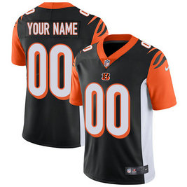 Nike Bengals Black Men's Customized Vapor Untouchable Player Limited Jersey