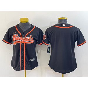 Nike Bengals Blank Black Vapor Baseball Limited Women Jersey Nike Bengals Blank Black Vapor Baseball Limited Women Jersey