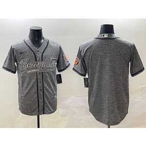 Nike Bengals Blank Grey Vapor Baseball Limited Men Jersey Nike Bengals Blank Grey Vapor Baseball Limited Men Jersey