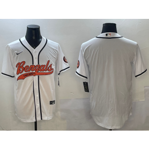 Nike Bengals Blank White Vapor Baseball Limited Men Jersey Nike Bengals Blank White Vapor Baseball Limited Men Jersey