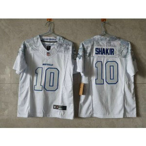 Nike Bills 10 Sharkir White Rivalries F.U.S.E. Vapor Limited Women Jersey Nike Bills 10 Sharkir White Rivalries F.U.S.E. Vapor Limited Women Jersey