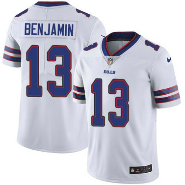 Nike Bills 13 Kelvin Benjamin White Vapor Untouchable Limited Jersey Nike Bills 13 Kelvin Benjamin White Vapor Untouchable Limited Jersey