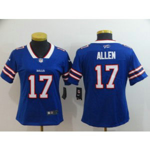 Nike Bills 17 Josh Allen Blue Vapor Untouchable Limited Women Jersey Nike Bills 17 Josh Allen Blue Vapor Untouchable Limited Women Jersey