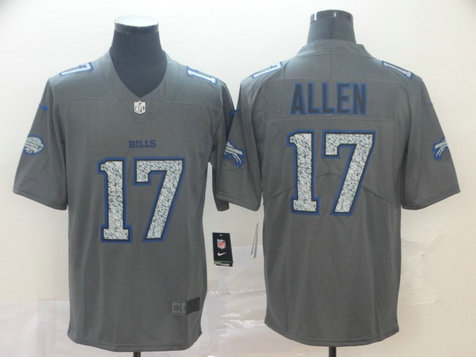 Nike Bills 17 Josh Allen Gray Camo Vapor Untouchable Limited Jersey Nike Bills 17 Josh Allen Gray Camo Vapor Untouchable Limited Jersey
