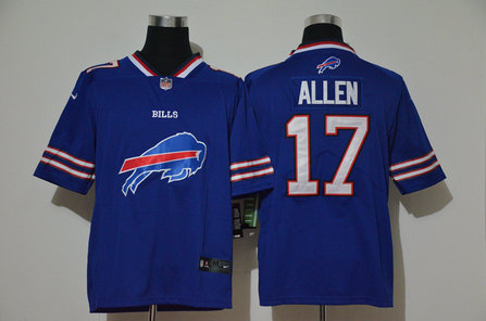 Nike Bills 17 Josh Allen Royal Team Big Logo Vapor Untouchable Limited Jersey Nike Bills 17 Josh Allen Royal Team Big Logo Vapor Untouchable Limited Jersey