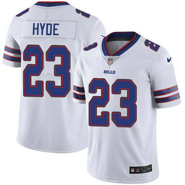 Nike Bills 23 Micah Hyde White Vapor Untouchable Limited Jersey Nike Bills 23 Micah Hyde White Vapor Untouchable Limited Jersey