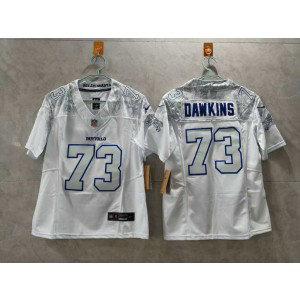 Nike Bills 73 Dion Dawkins White Rivalries F.U.S.E. Vapor Limited Youth Jersey Nike Bills 73 Dion Dawkins White Rivalries F.U.S.E. Vapor Limited Youth Jersey