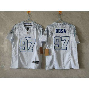 Nike Bills 97 Joey Bosa White Rivalries F.U.S.E. Vapor Limited Youth Jersey Nike Bills 97 Joey Bosa White Rivalries F.U.S.E. Vapor Limited Youth Jersey
