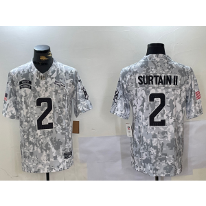 Nike Broncos 2 Pat Surtain II Arctic Camo 2024 F.U.S.E. Salute to Service Limited Men Jersey