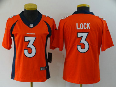 Nike Broncos 3 Drew Lock Orange Women Vapor Untouchable Limited Jersey Nike Broncos 3 Drew Lock Orange Women Vapor Untouchable Limited Jersey