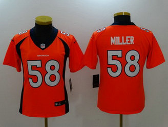 Nike Broncos 58 Von Miller Orange Vapor Untouchable Women Limited Jersey Nike Broncos 58 Von Miller Orange Vapor Untouchable Women Limited Jersey