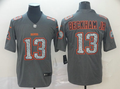 Nike Browns 13 Odell Beckham Jr. Gray Camo Vapor Untouchable Limited Jersey Nike Browns 13 Odell Beckham Jr. Gray Camo Vapor Untouchable Limited Jersey