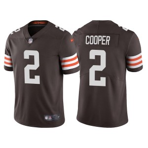 Nike Browns 2 Amari Cooper Brown Vapor Untouchable Limited Men Jersey Nike Browns 2 Amari Cooper Brown Vapor Untouchable Limited Men Jersey
