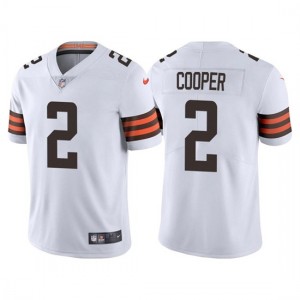 Nike Browns 2 Amari Cooper White Vapor Untouchable Limited Men Jersey Nike Browns 2 Amari Cooper White Vapor Untouchable Limited Men Jersey
