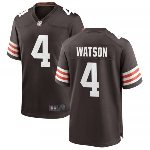 Nike Browns 4 Deshaun Watson Brown Vapor Untouchable Limited Men Jersey Nike Browns 4 Deshaun Watson Brown Vapor Untouchable Limited Men Jersey