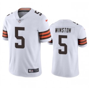 Nike Browns 5 Jameis Winston White Vapor Untouchable Limited Men Jersey Nike Browns 5 Jameis Winston White Vapor Untouchable Limited Men Jersey