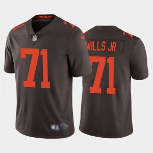 Nike Browns 71 Jedrick Wills Brown 2020 NFL Draft Vapor Limited Alternate Men Jersey Nike Browns 71 Jedrick Wills Brown 2020 NFL Draft Vapor Limited Alternate Men Jersey
