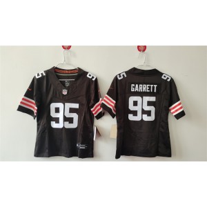 Nike Browns 95 Myles Garrett Brown F.U.S.E. Vapor Limited Youth Jersey Nike Browns 95 Myles Garrett Brown F.U.S.E. Vapor Limited Youth Jersey