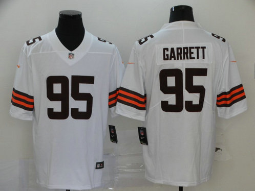 Nike Browns 95 Myles Garrett White 2020 New Vapor Untouchable Limited Jersey Nike Browns 95 Myles Garrett White 2020 New Vapor Untouchable Limited Jersey